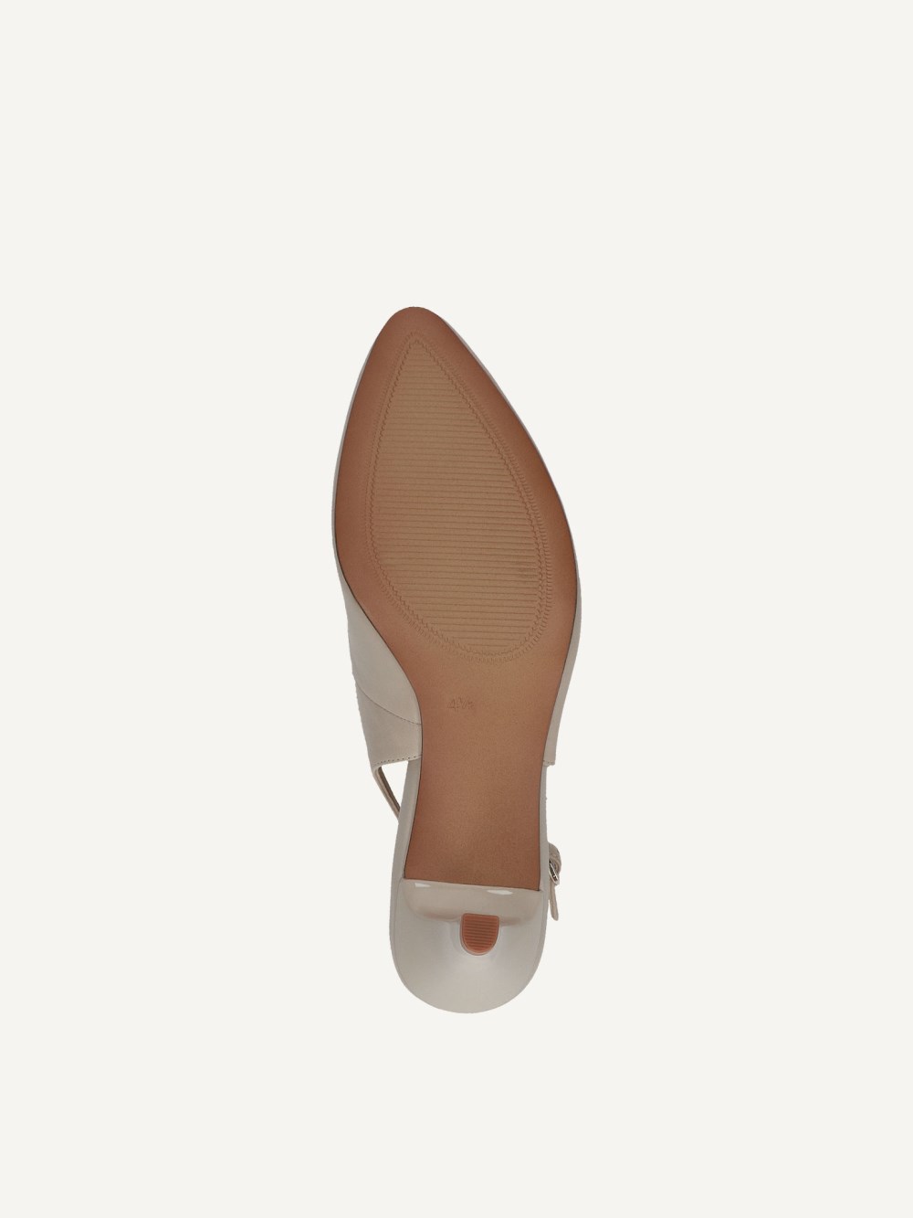 Caprice Slingpumps - Offwhite Nappaleder