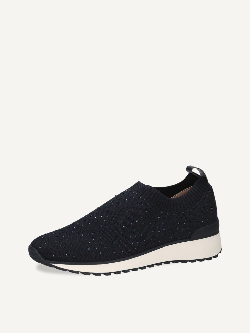 Caprice Sneaker - Ozeanfarbener Strick