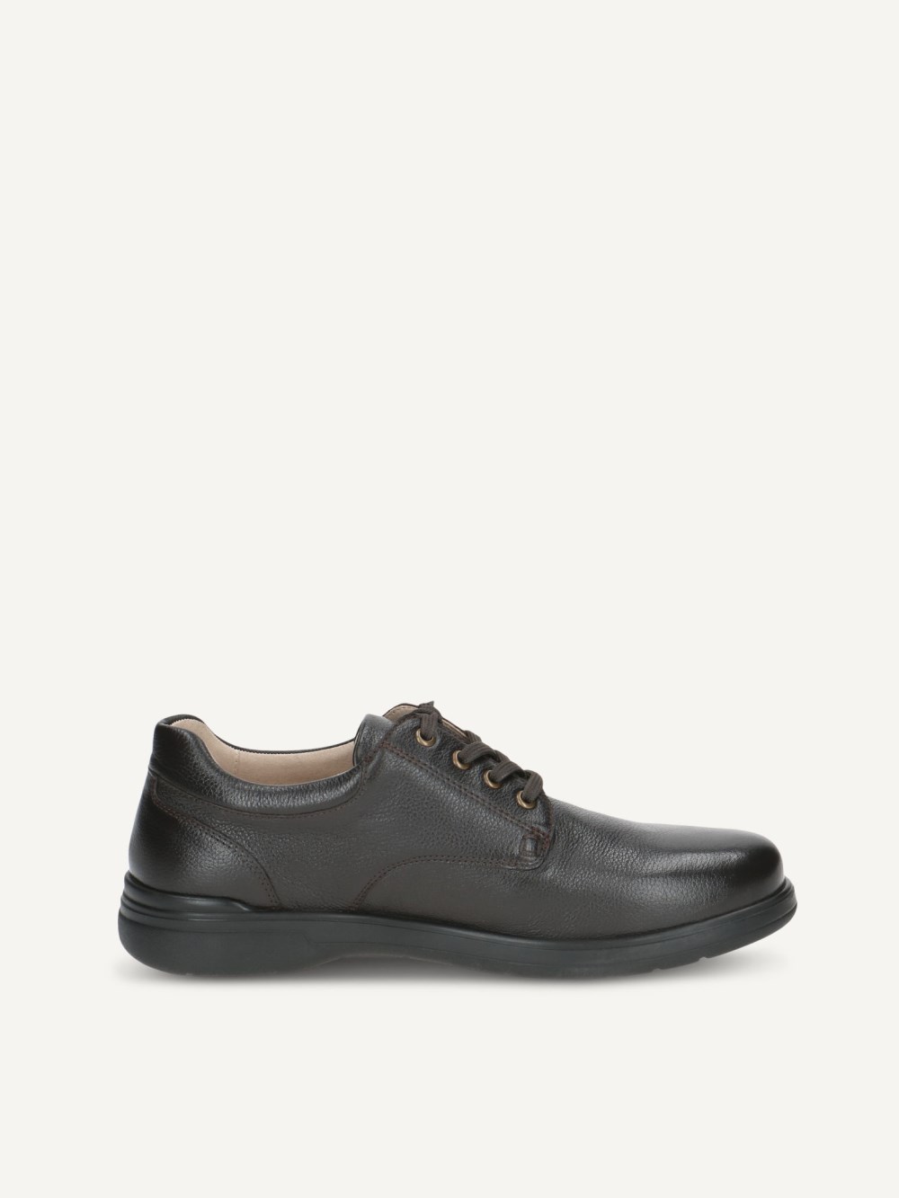 Caprice Halbschuh - Dunkelbraunes Nappaleder