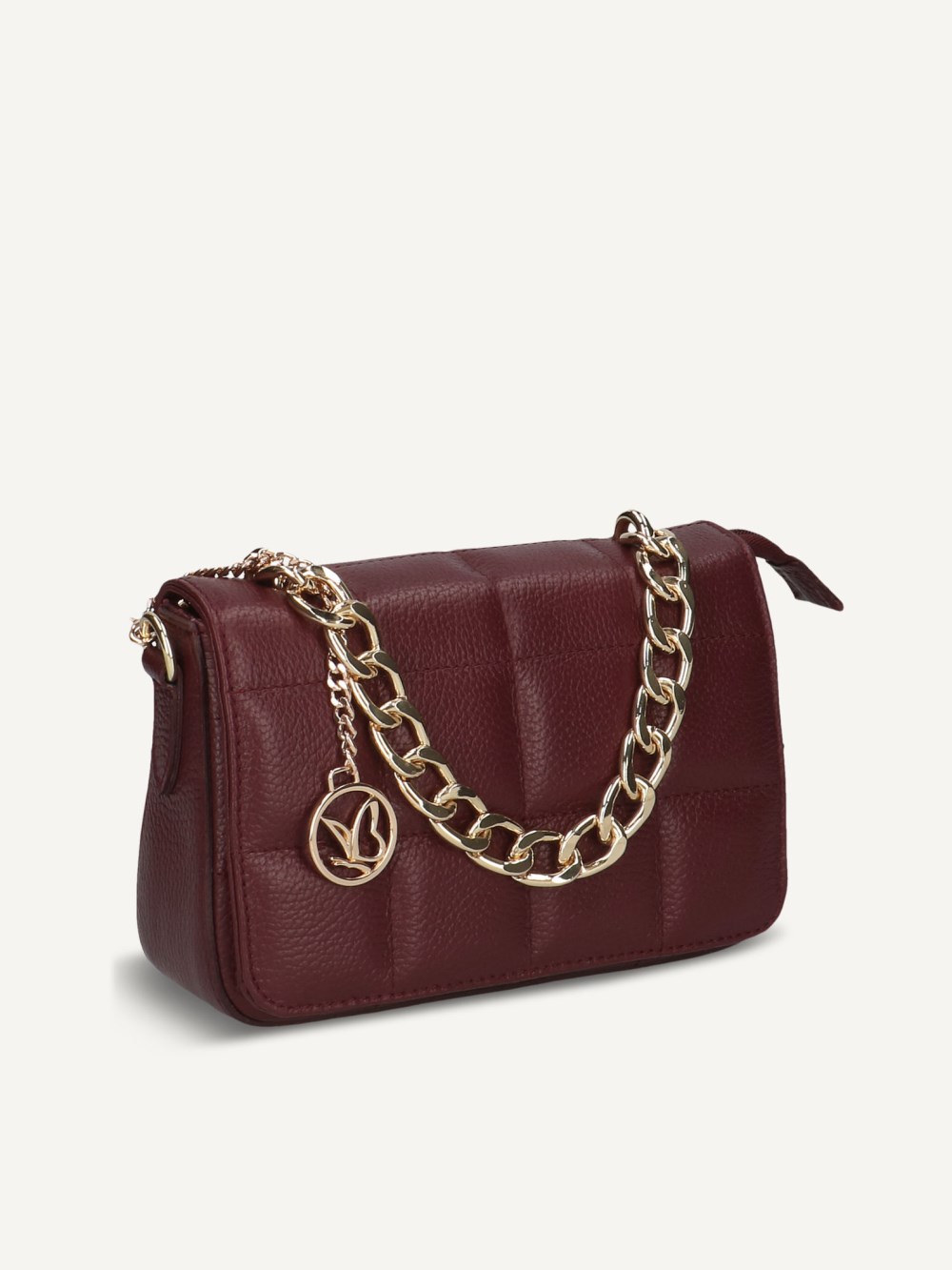 Caprice Handtasche - Bordeaux-Nappaleder