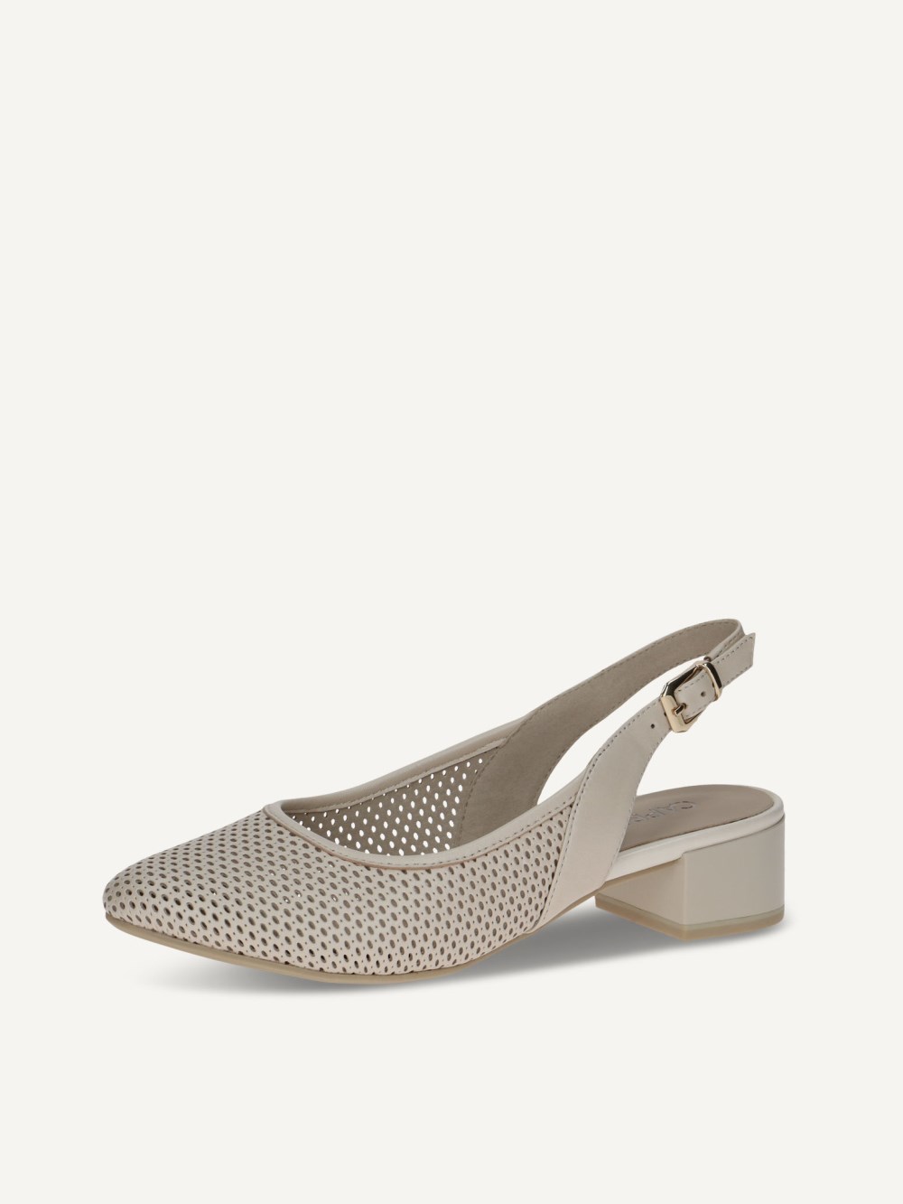 Caprice Slingpumps - Creme-Nappa
