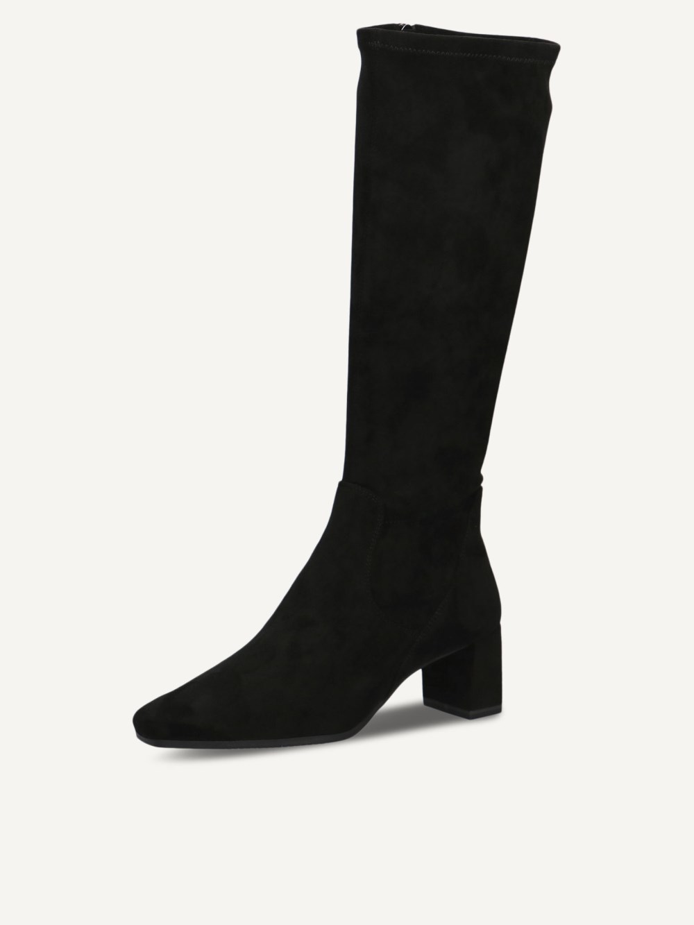 Caprice Stiefel - Schwarzer Stretch