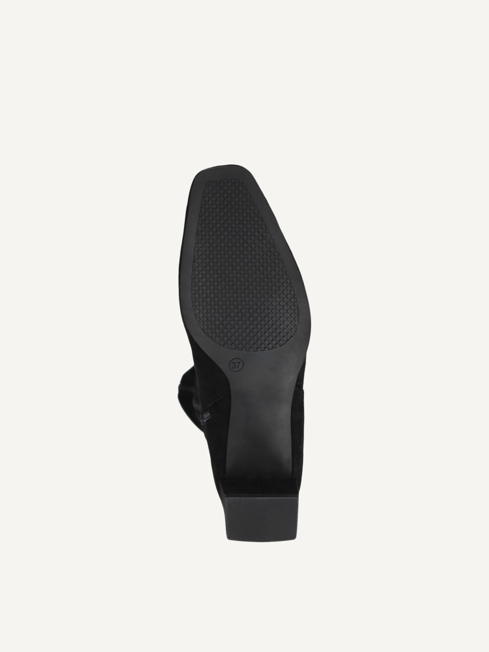Caprice Stiefel - Schwarzer Stretch