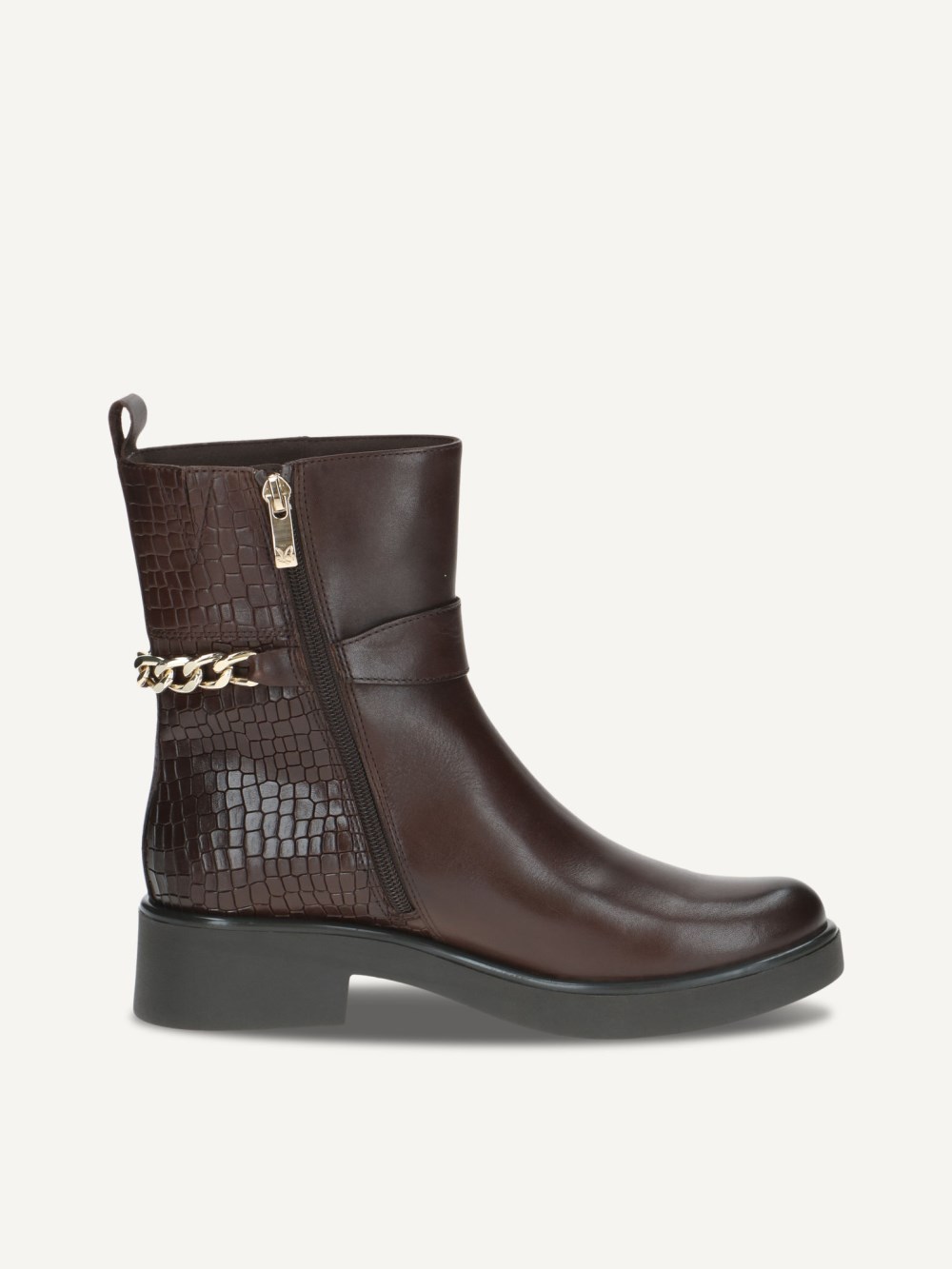 Caprice Stiefelette - Dunkelbrauner Kamm