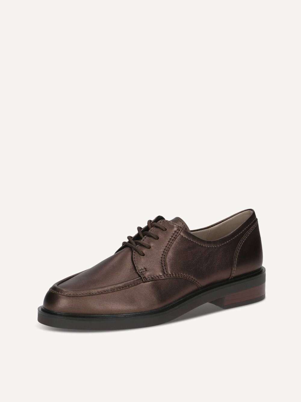 Caprice Halbschuh - Dunkelbraun-Metallic