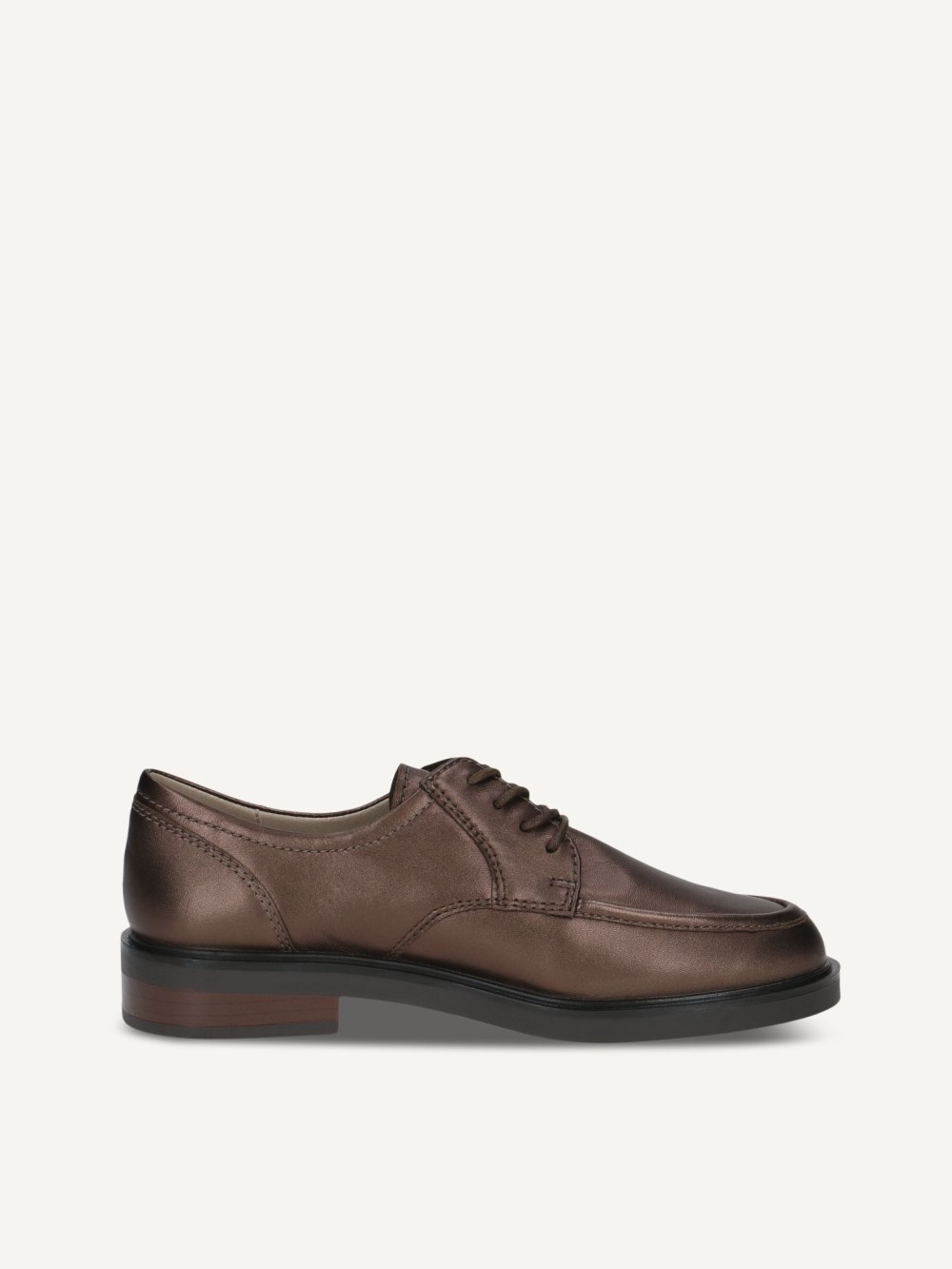 Caprice Halbschuh - Dunkelbraun-Metallic