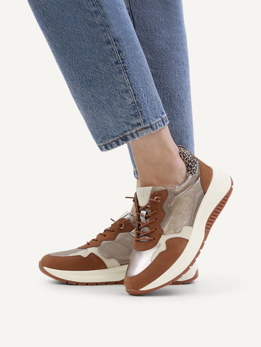 Caprice Sneaker - Cognac-Kamm