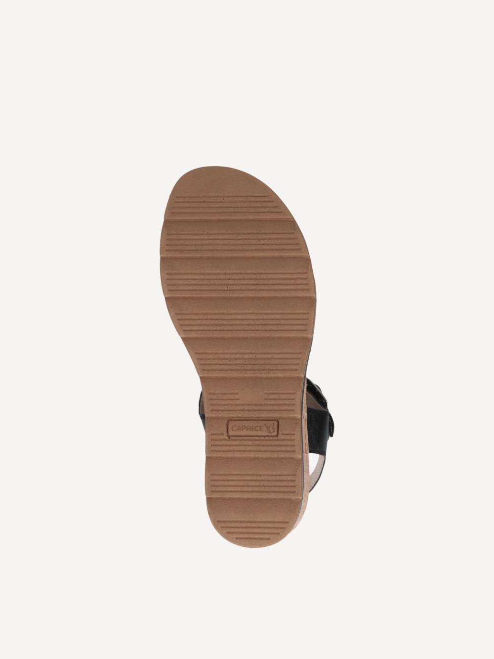 Caprice Sandalette - Schwarzes Nappa
