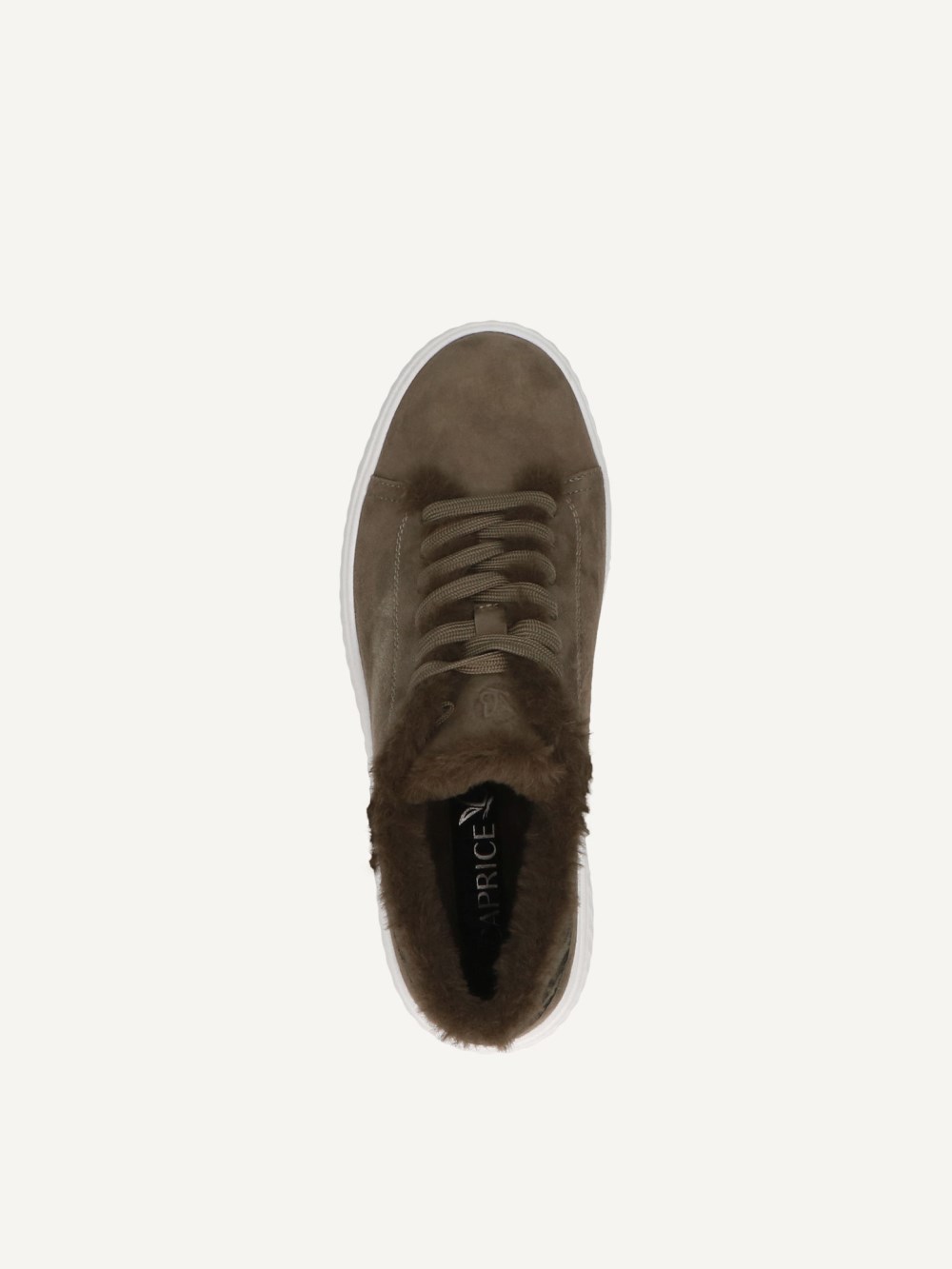 Caprice Sneaker - Khakifarbener Kamm