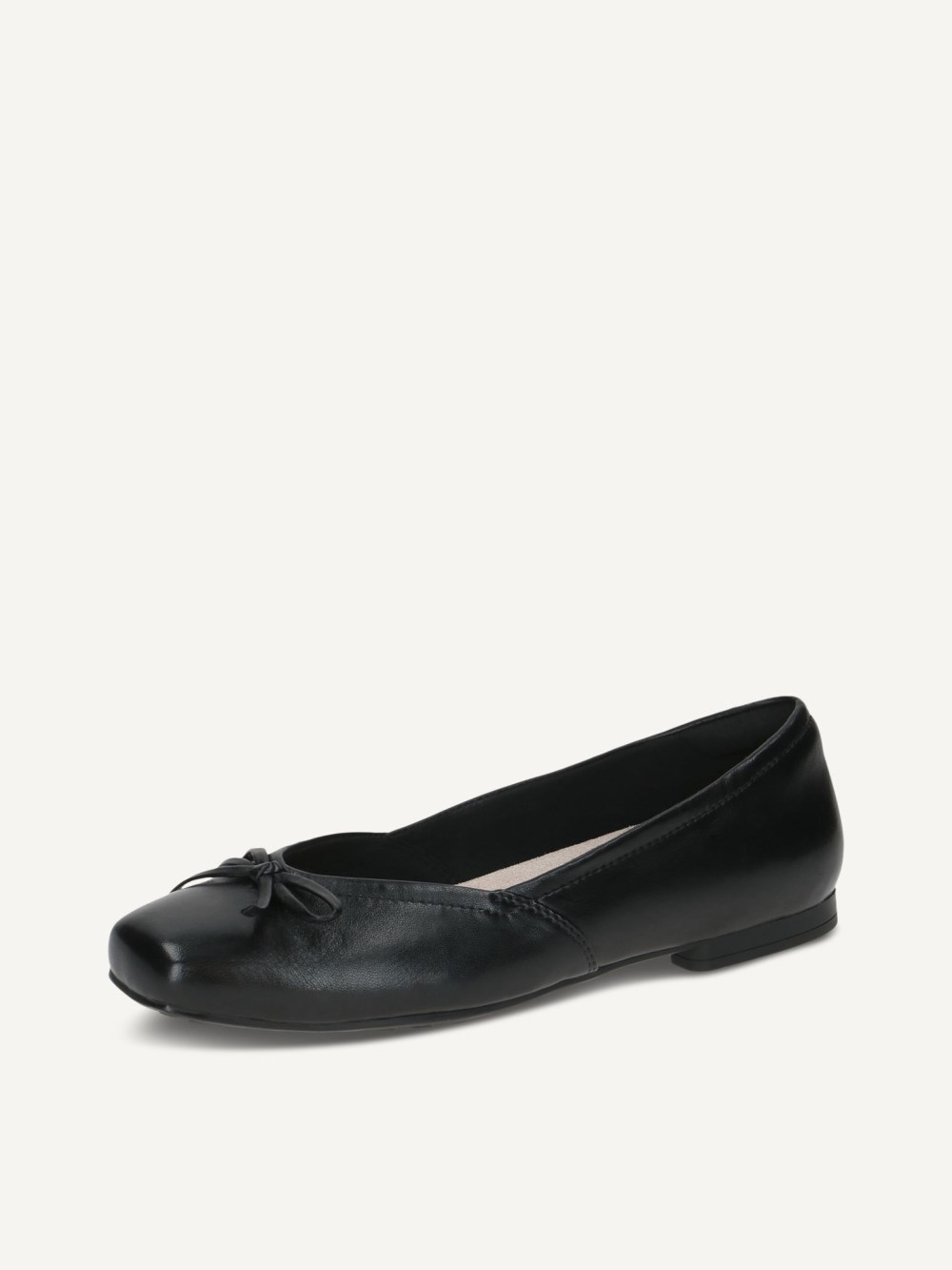 Caprice Ballerina - Schwarzes Softnap