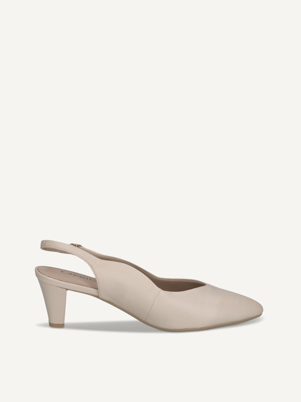 Caprice Slingpumps - Creme Perlato