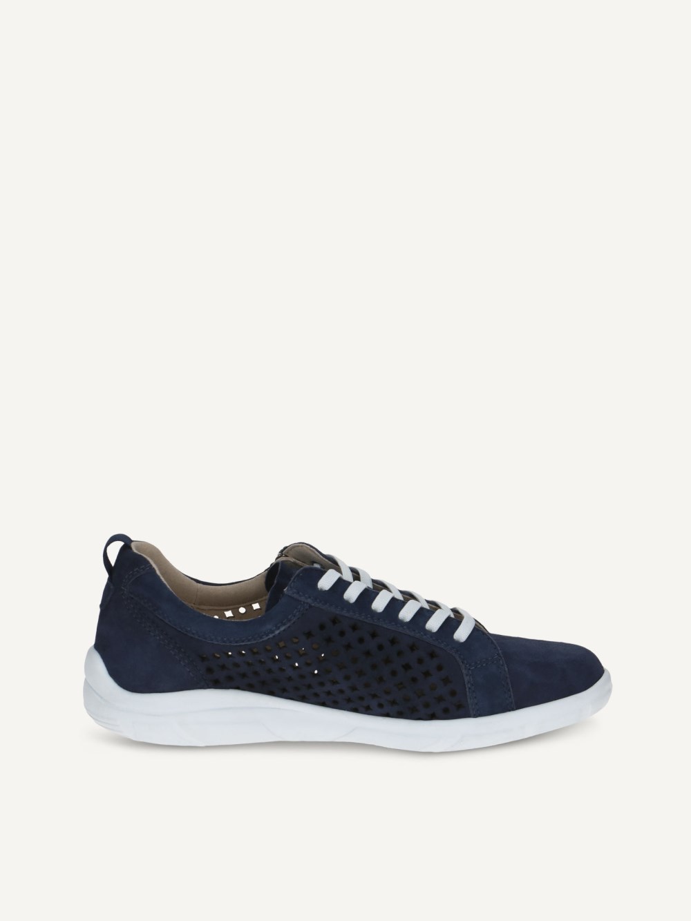 Caprice Sneaker - Ozeanfarbenes Wildleder