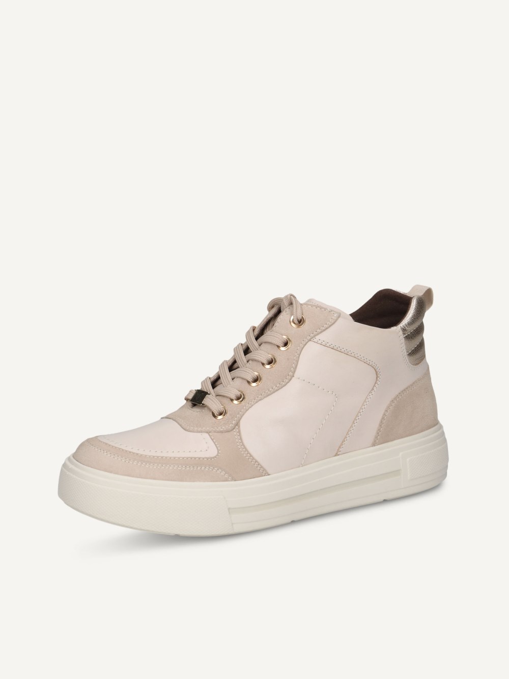 Caprice Sneaker - Offwhite Kammleder