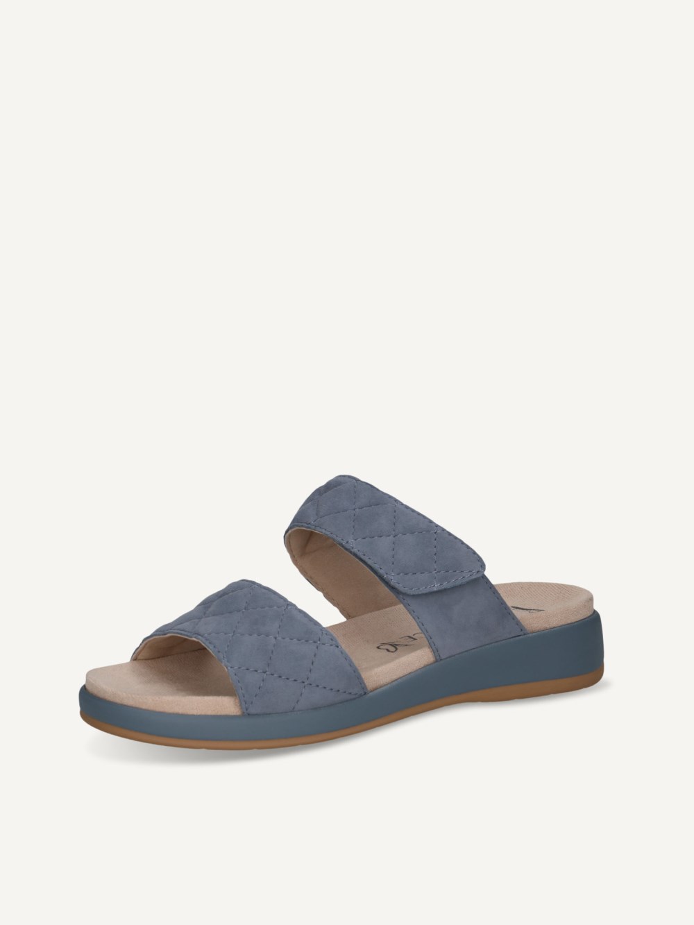 Caprice Pantolette - Hellblaues Wildleder
