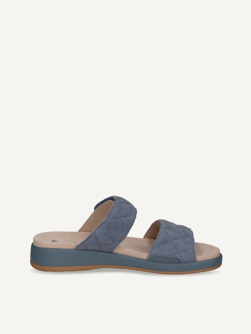 Caprice Pantolette - Hellblaues Wildleder