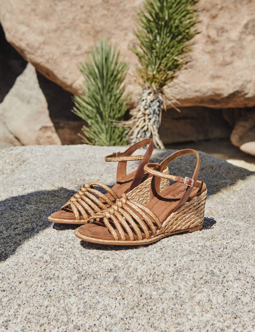 Caprice Sandalette - Bast / Cognac