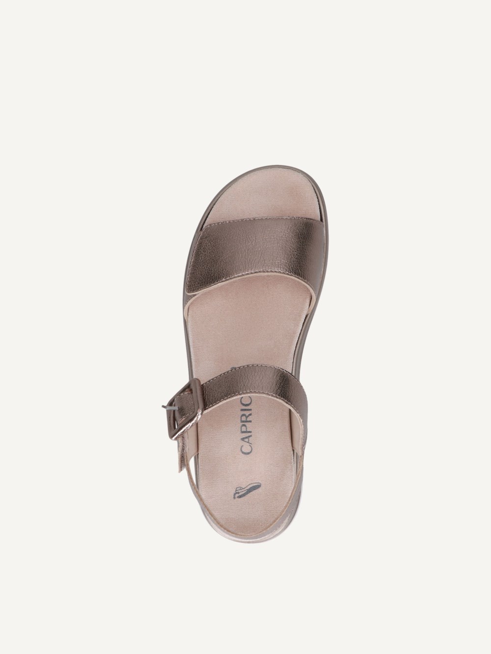 Caprice Sandale - Taupe-Metallic