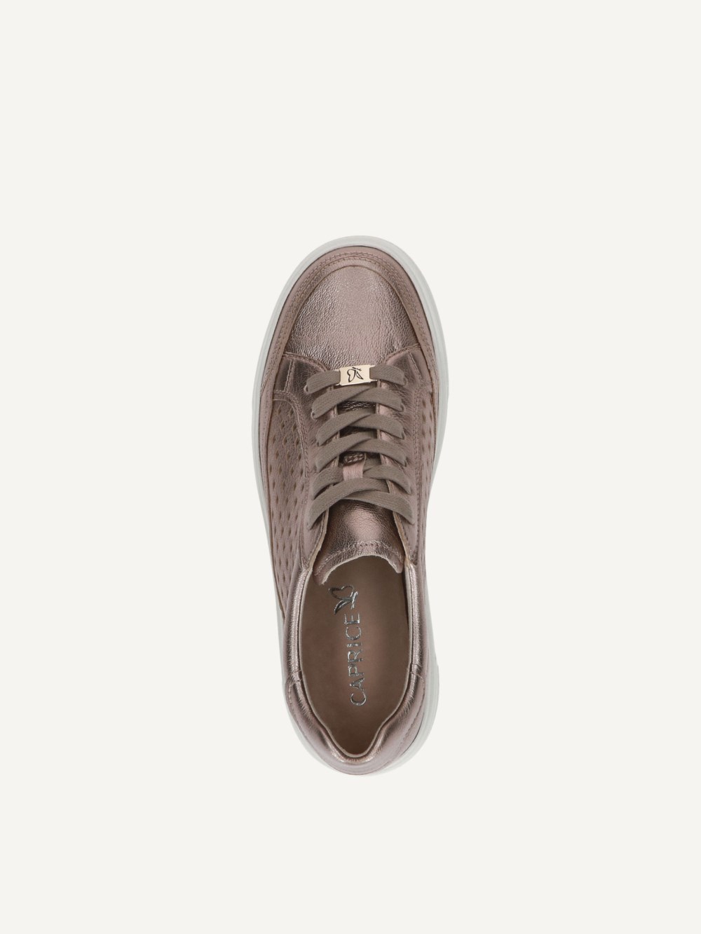 Caprice Sneaker - Taupe-Metallic