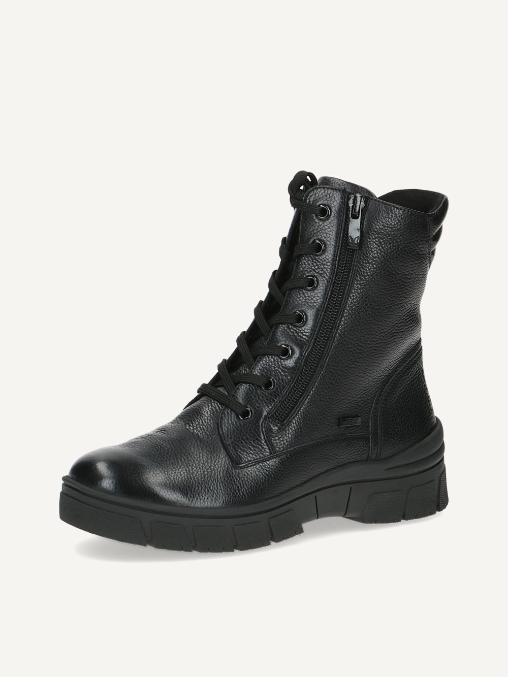 Caprice Stiefelette - Schwarzes Nappa