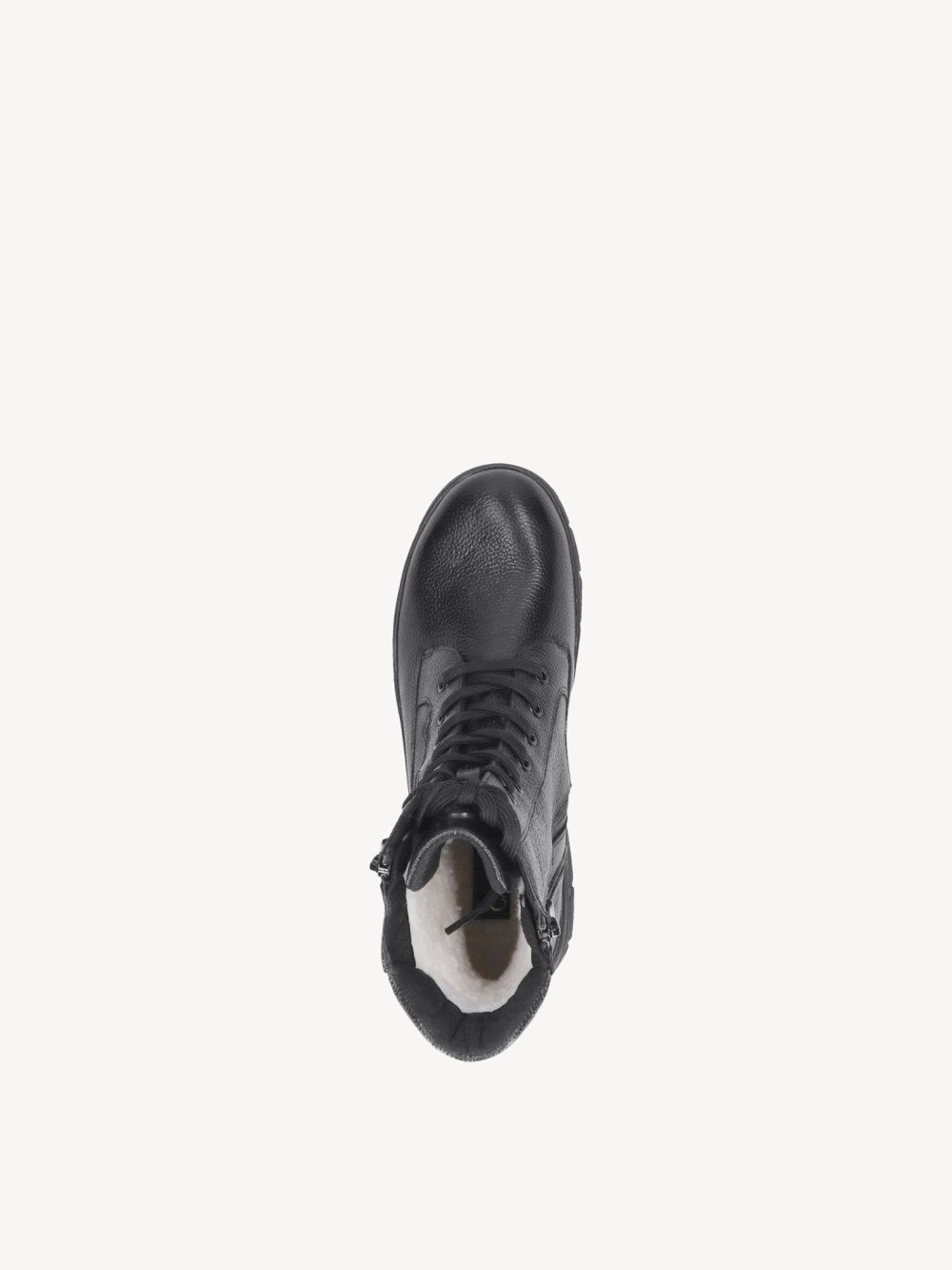 Caprice Stiefelette - Schwarzes Nappa