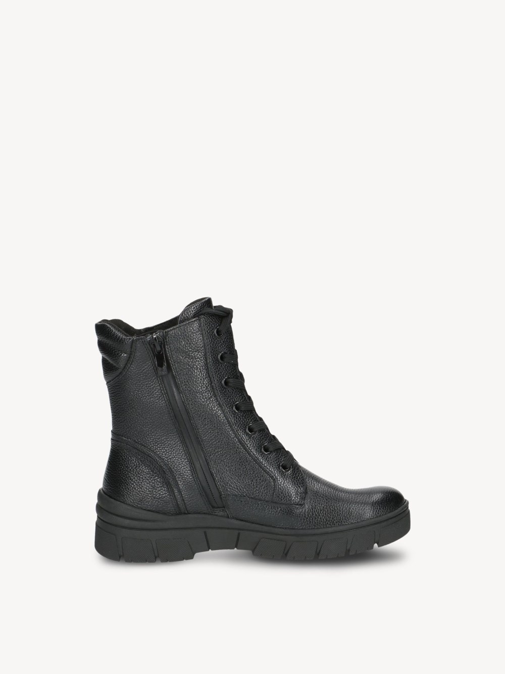 Caprice Stiefelette - Schwarzes Nappa