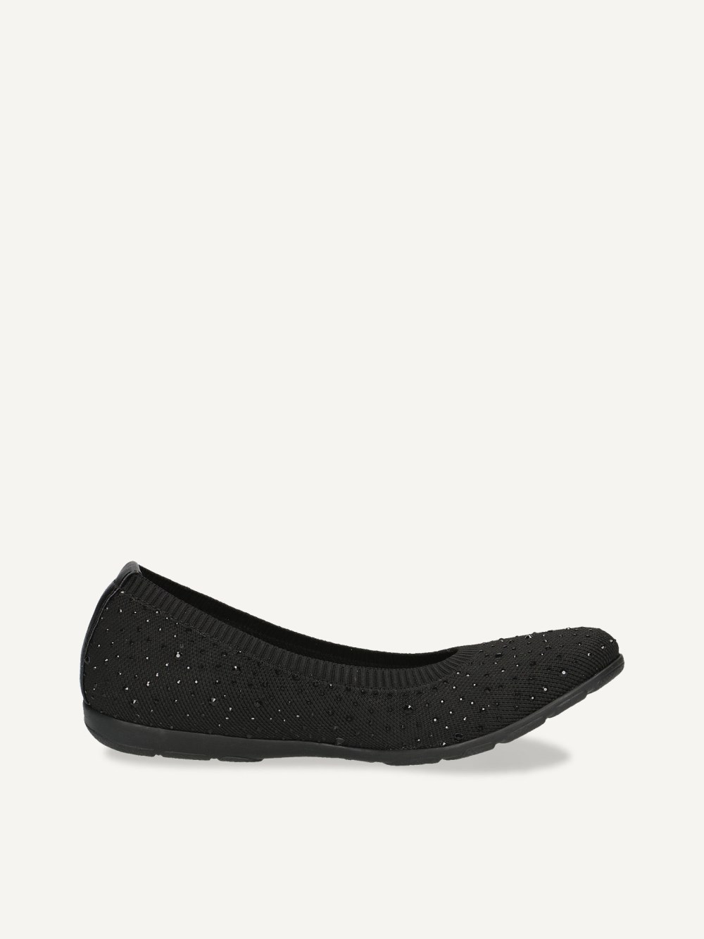 Caprice Ballerina - Schwarzer Strick