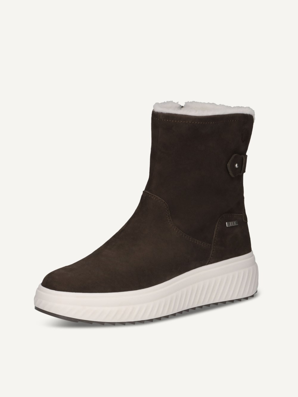 Caprice Stiefelette - Dunkelgraues Wildleder