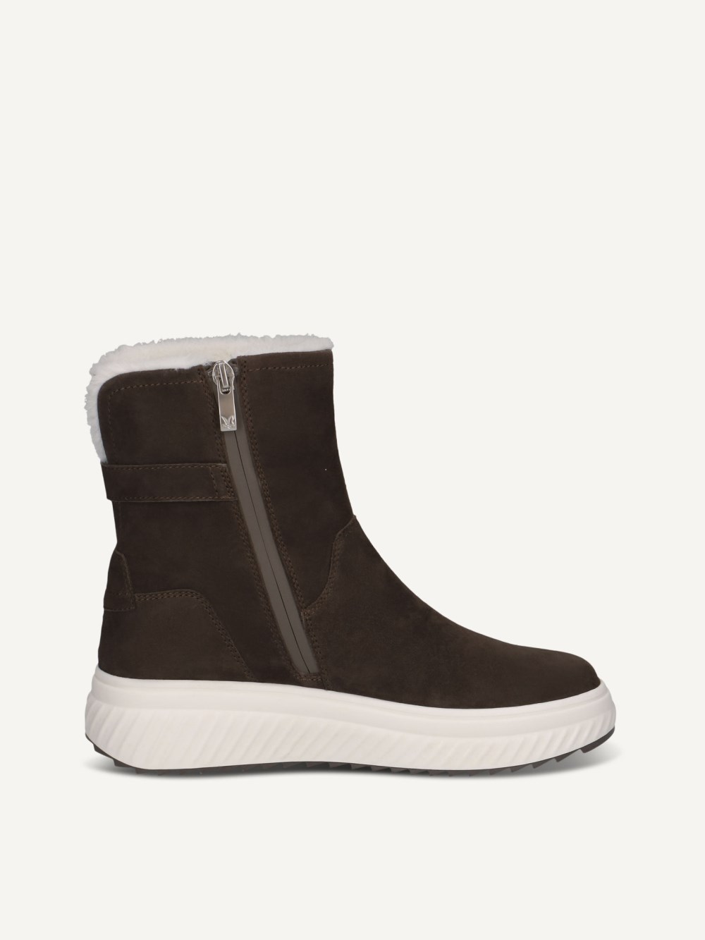 Caprice Stiefelette - Dunkelgraues Wildleder