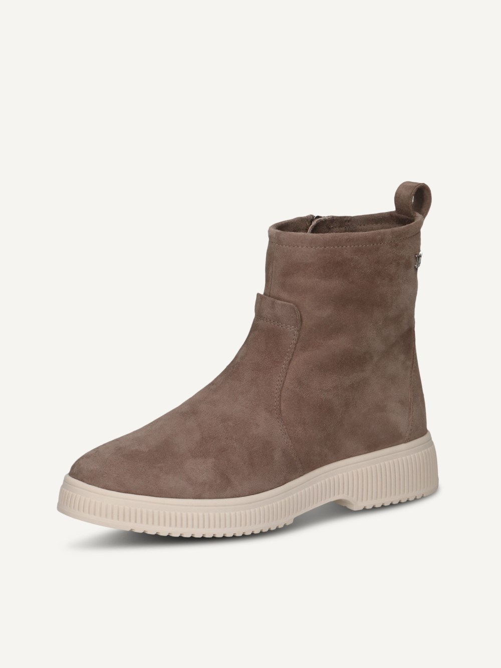 Caprice Stiefelette - Taupefarbenes Wildleder