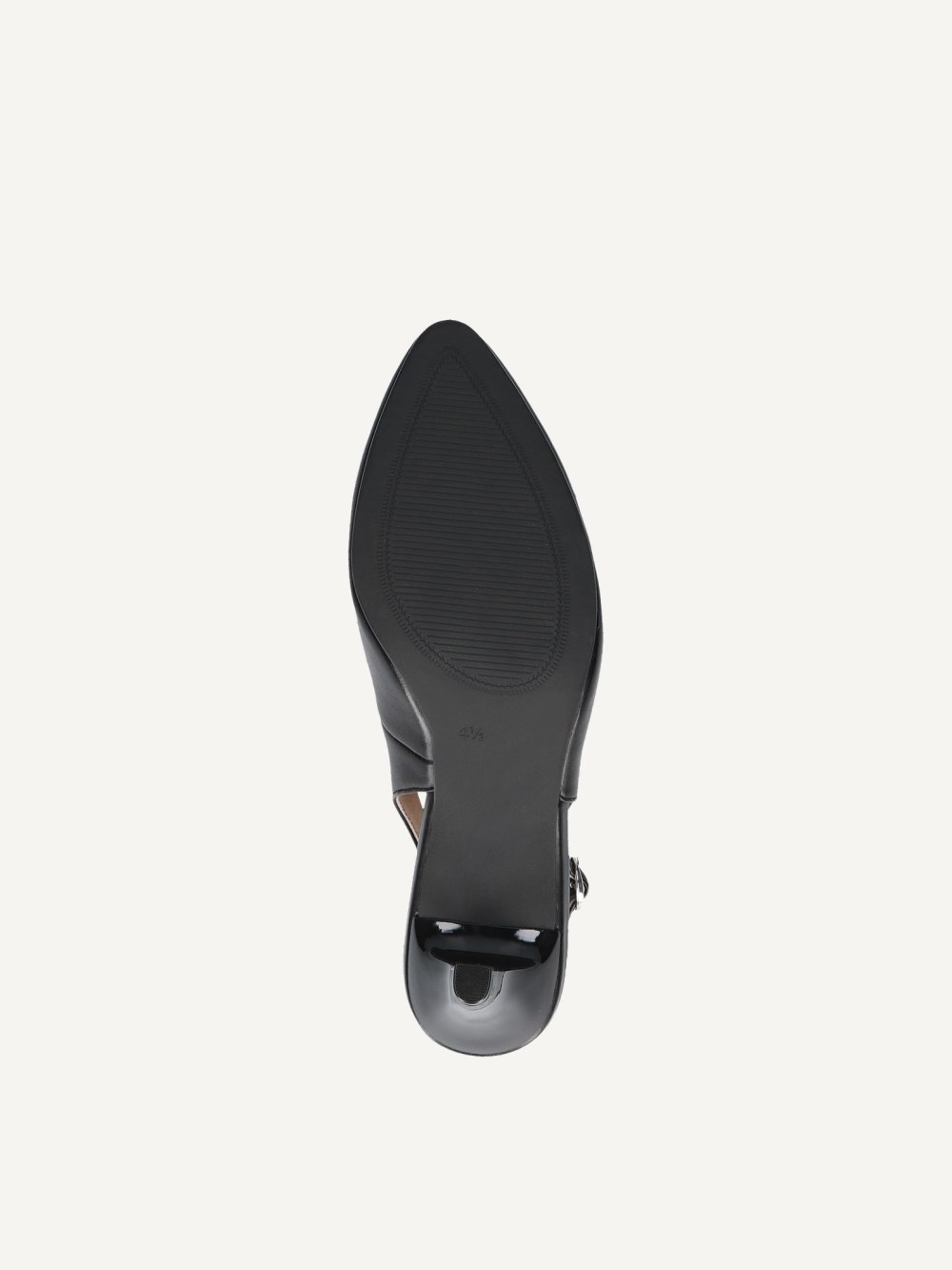 Caprice Slingpumps - Schwarzes Nappaleder
