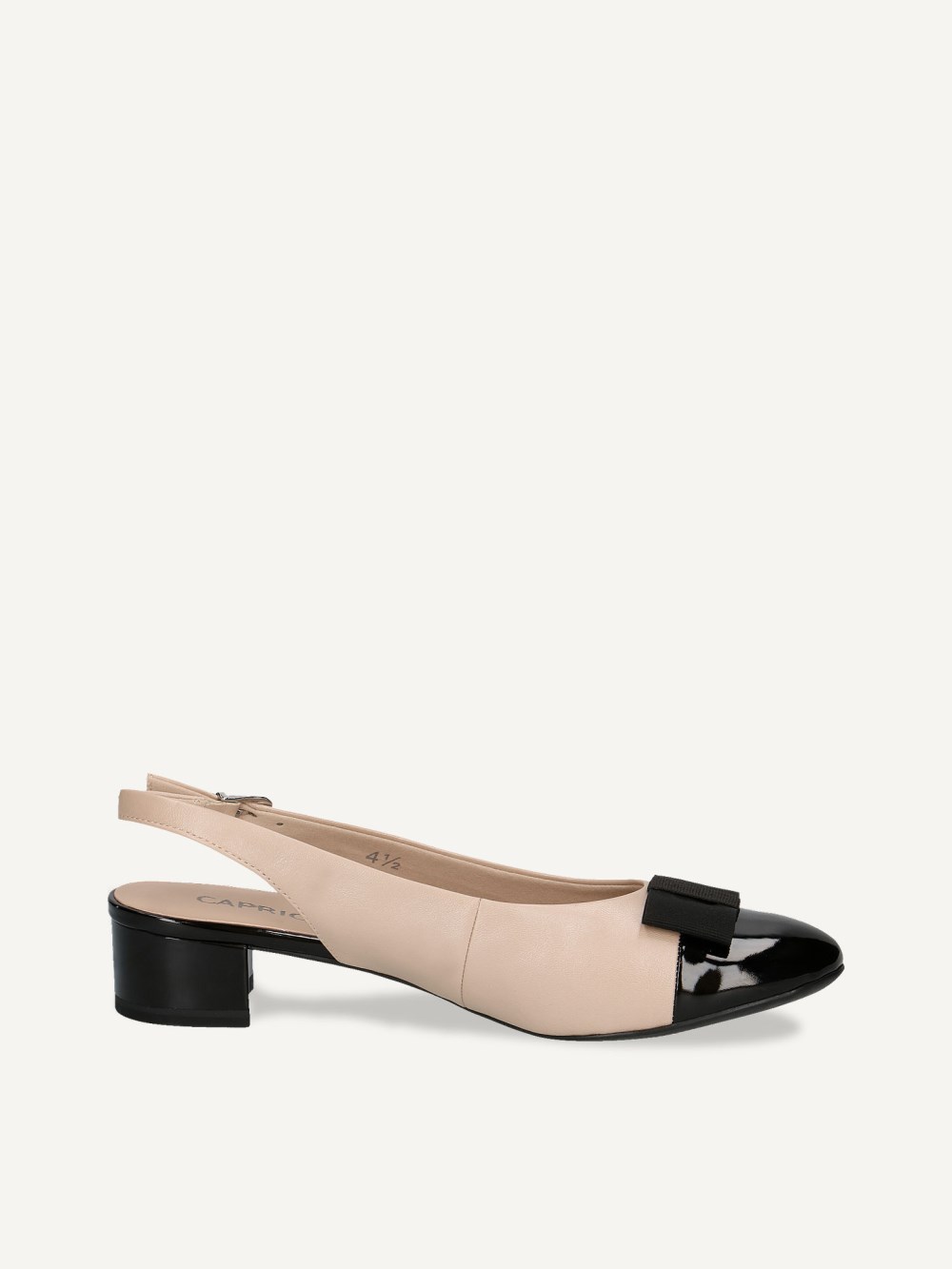 Caprice Slingpumps - Beiger Kamm