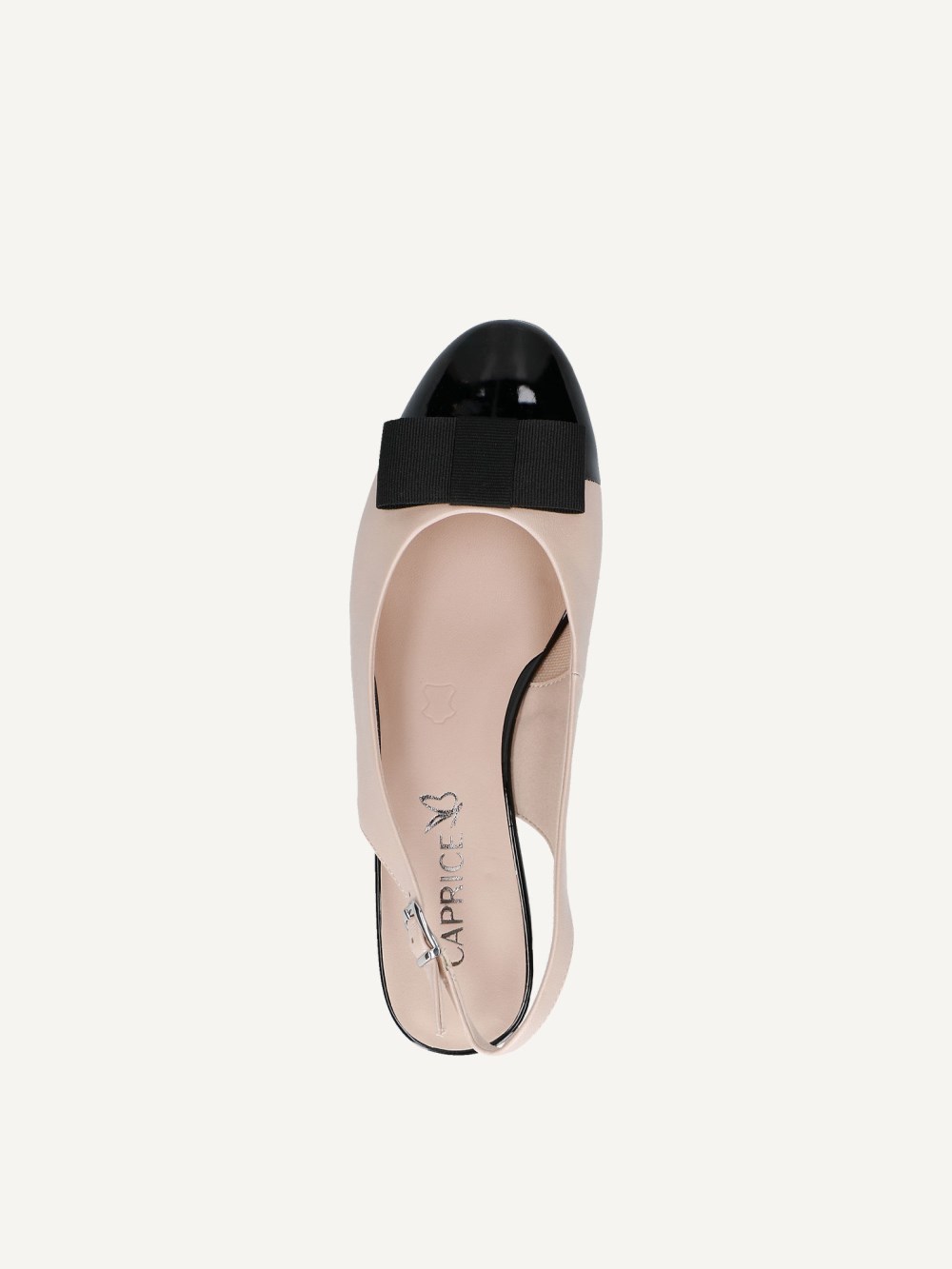 Caprice Slingpumps - Beiger Kamm