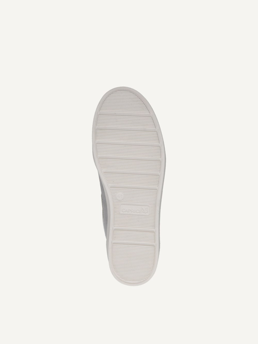 Caprice Sneaker - Hellgraues Kammleder