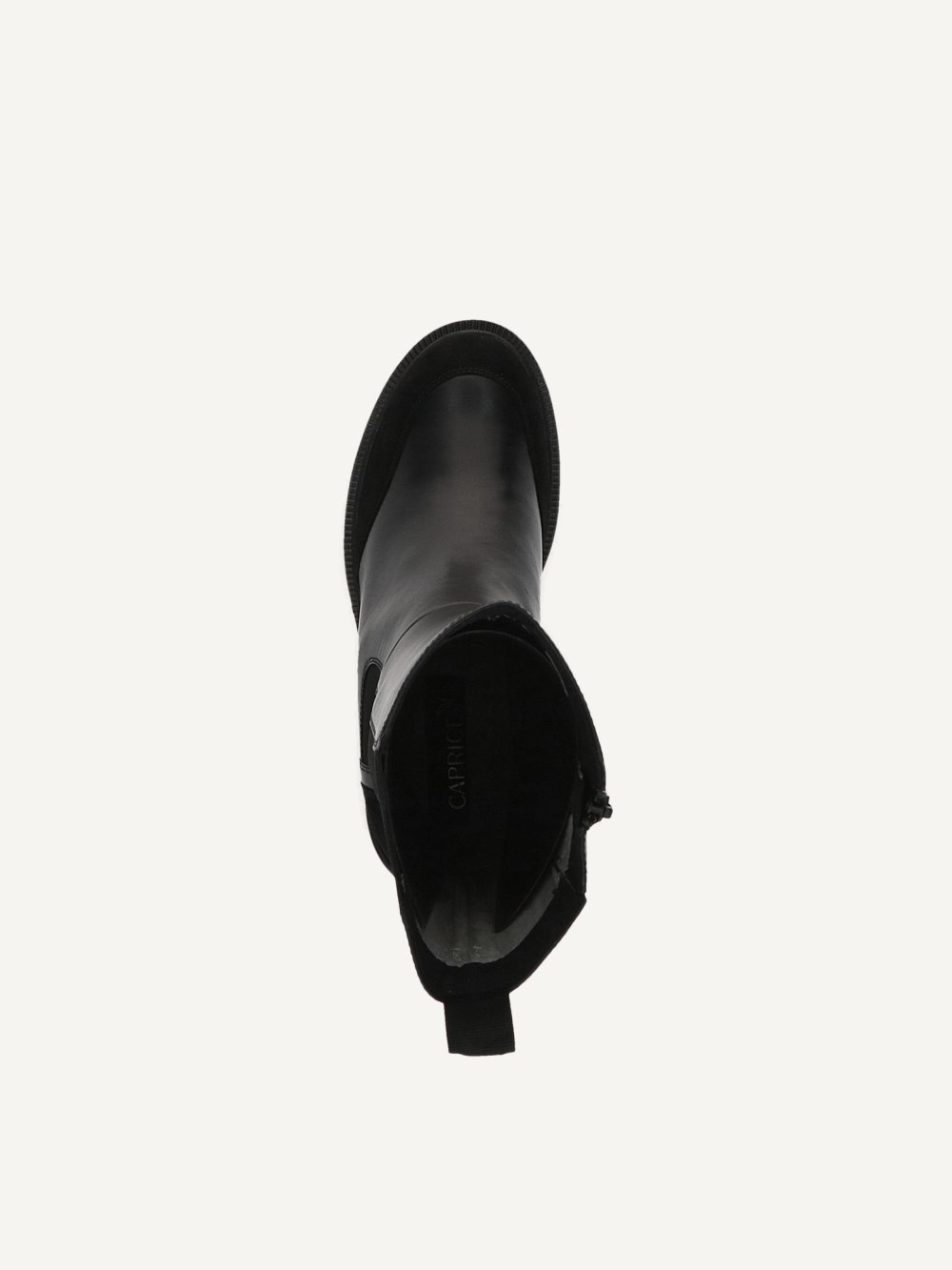 Caprice Stiefelette - Schwarzer Comb