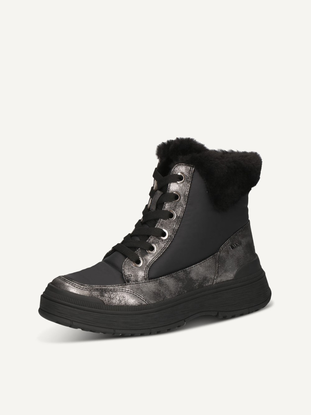Caprice Stiefelette - Schwarz Kamm