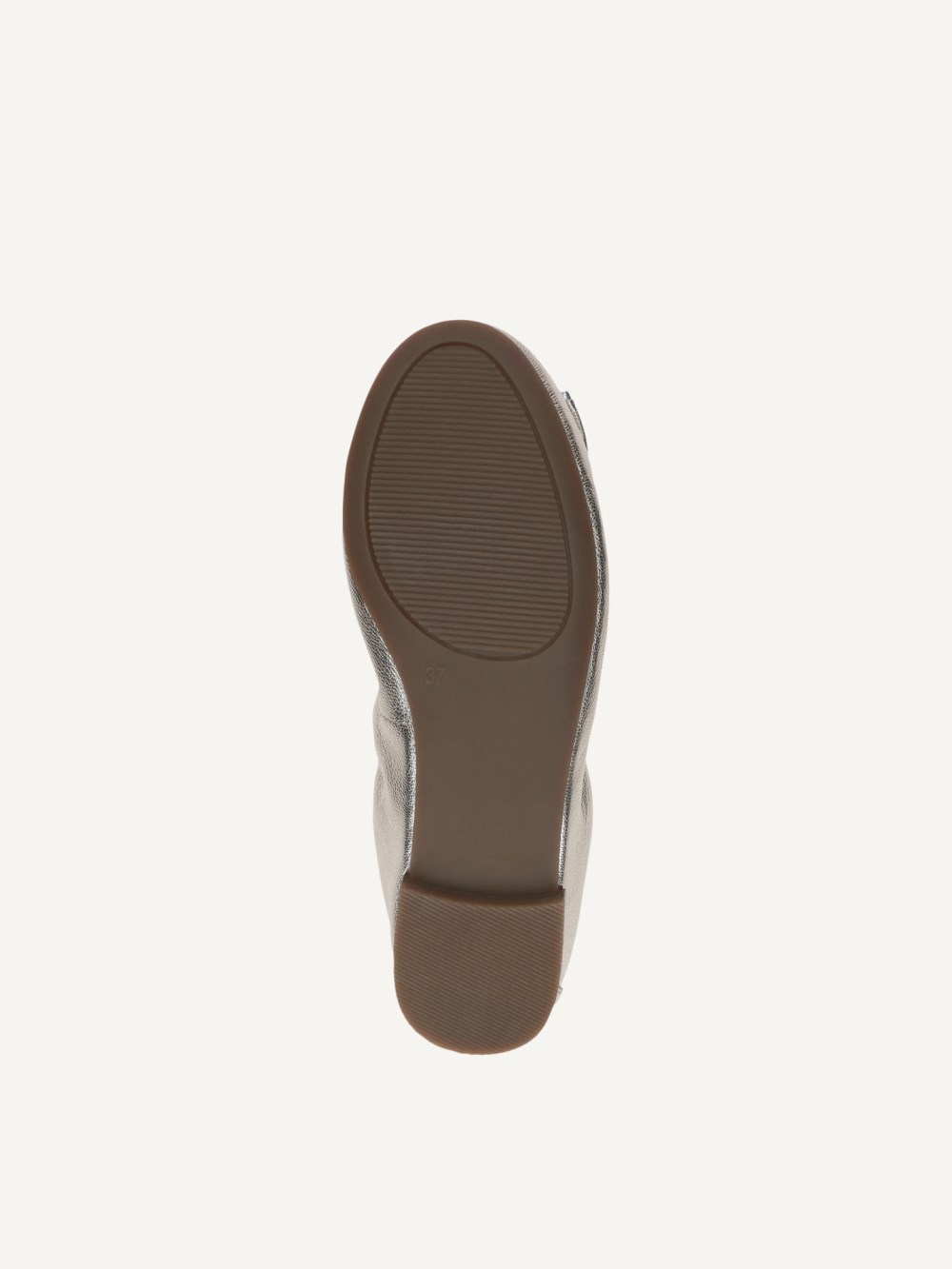 Caprice Ballerina - Platinmetall.