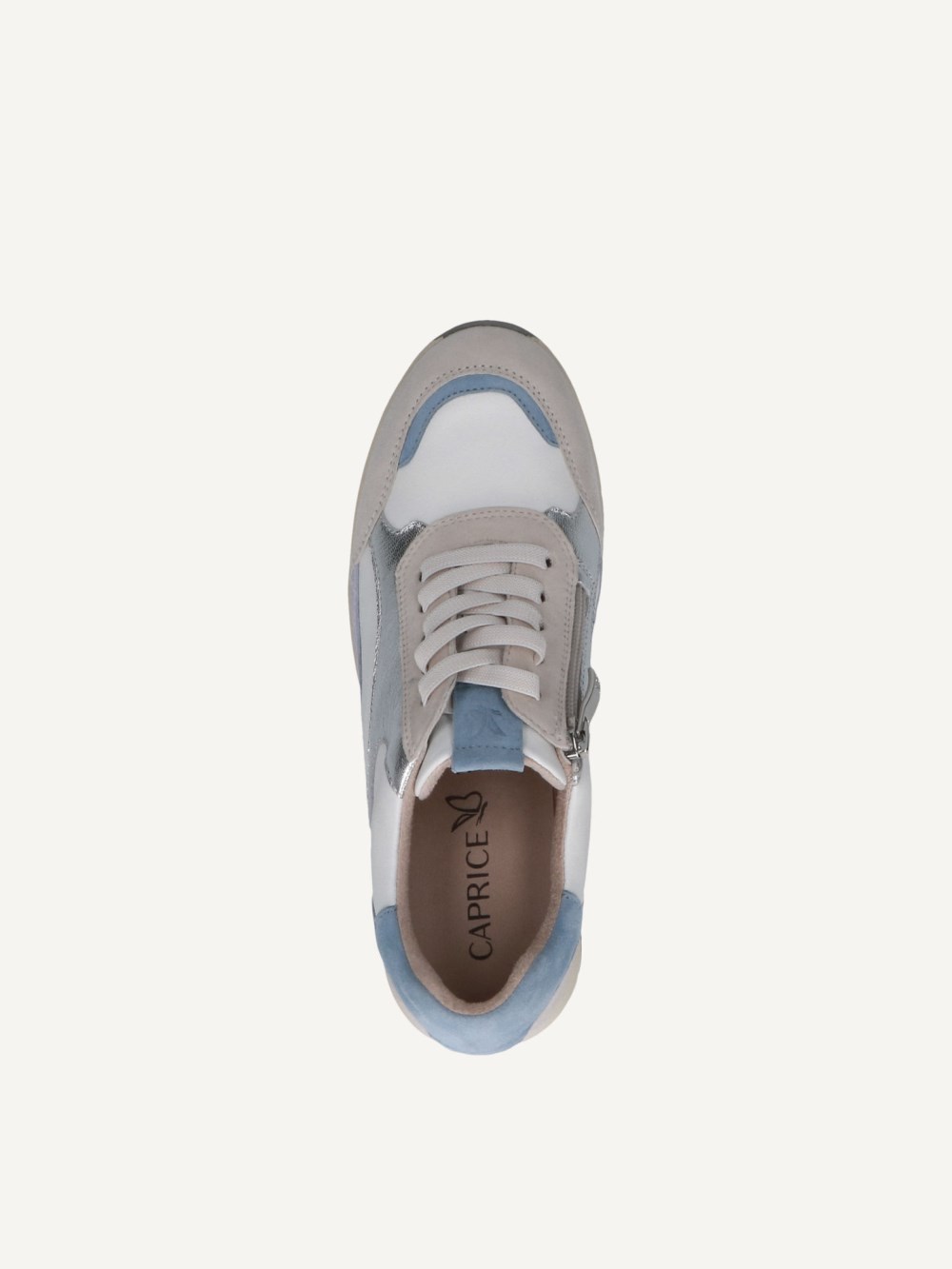 Caprice Sneaker - Weiß / Silber