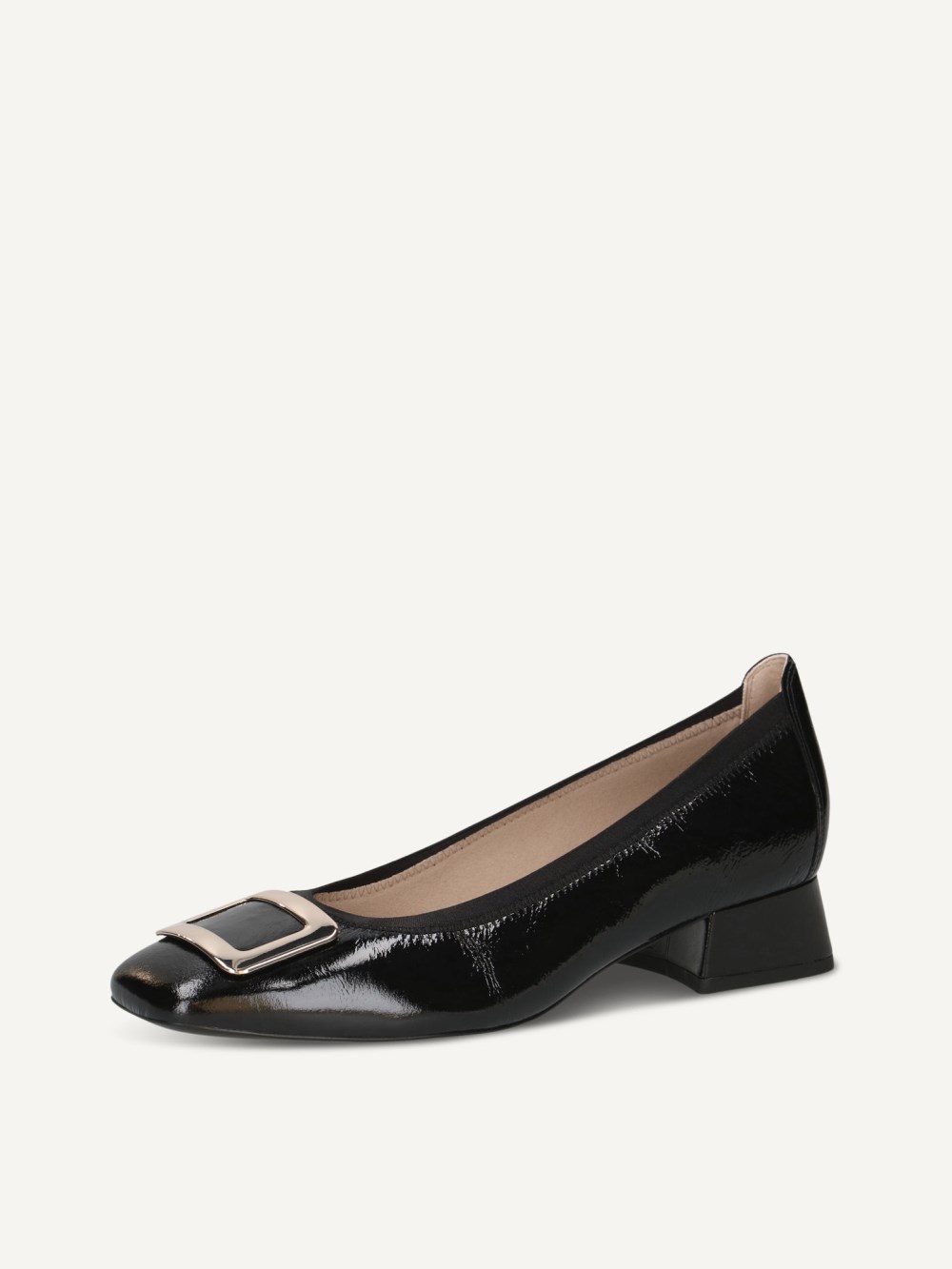 Caprice Pumps - Schwarzes Nappaleder