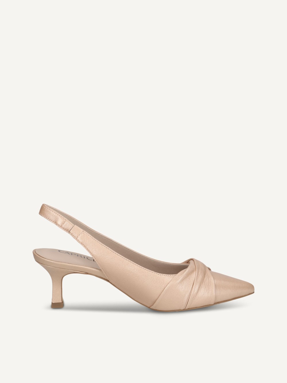 Caprice Slingpumps - Beige Perlato