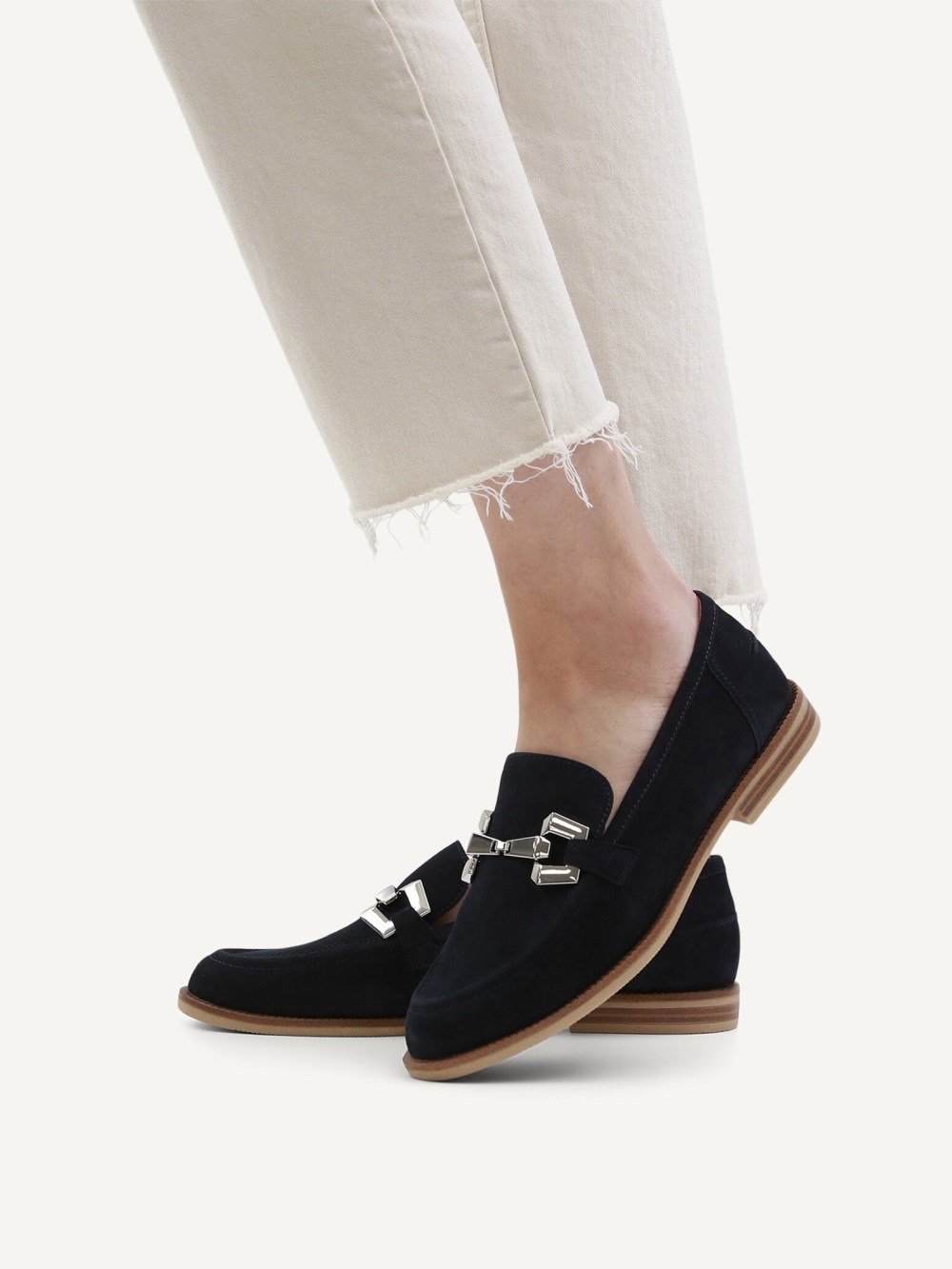 Caprice Slipper - Ozean-Wildleder