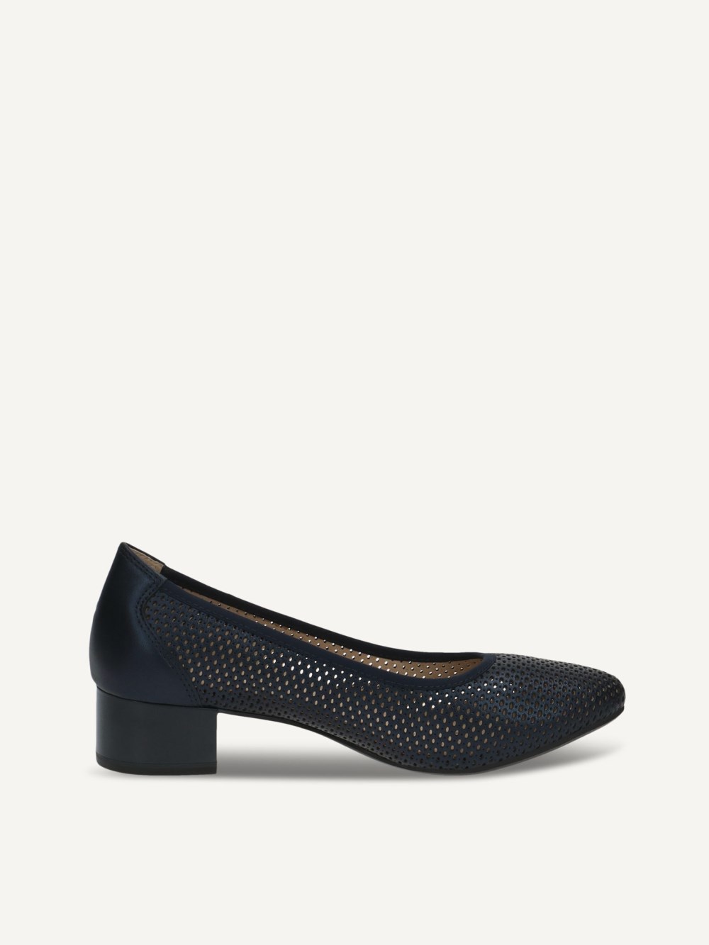 Caprice Pumps - Marineblaues Perlmutt