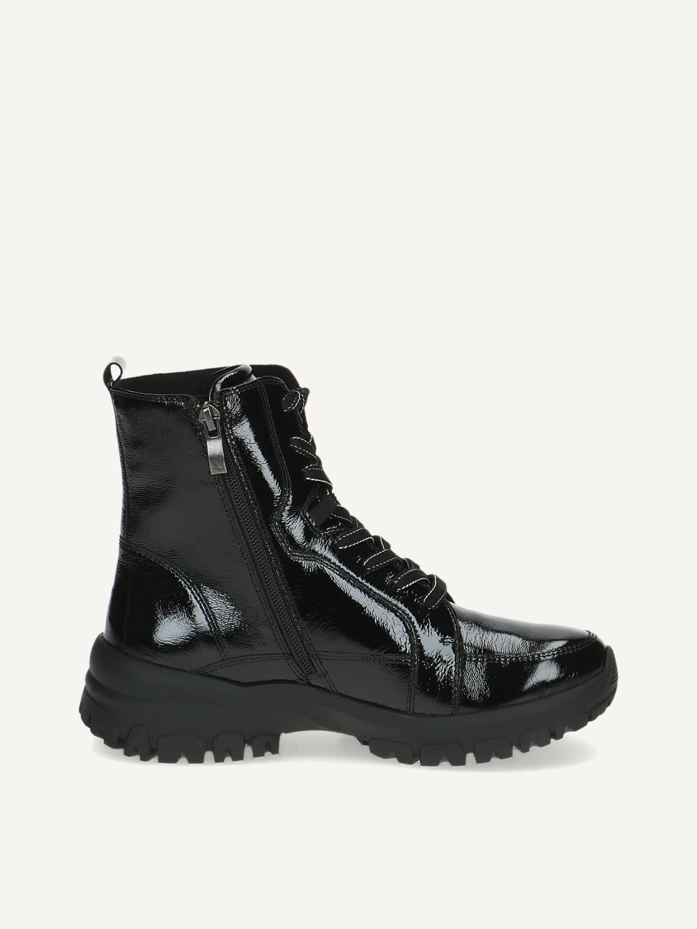 Caprice Stiefelette - Schwarzes Nappa