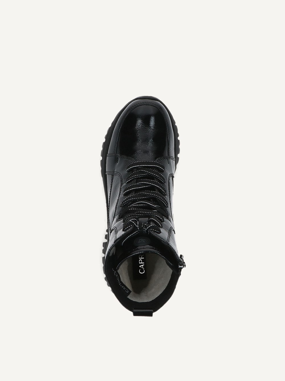 Caprice Stiefelette - Schwarzes Nappa