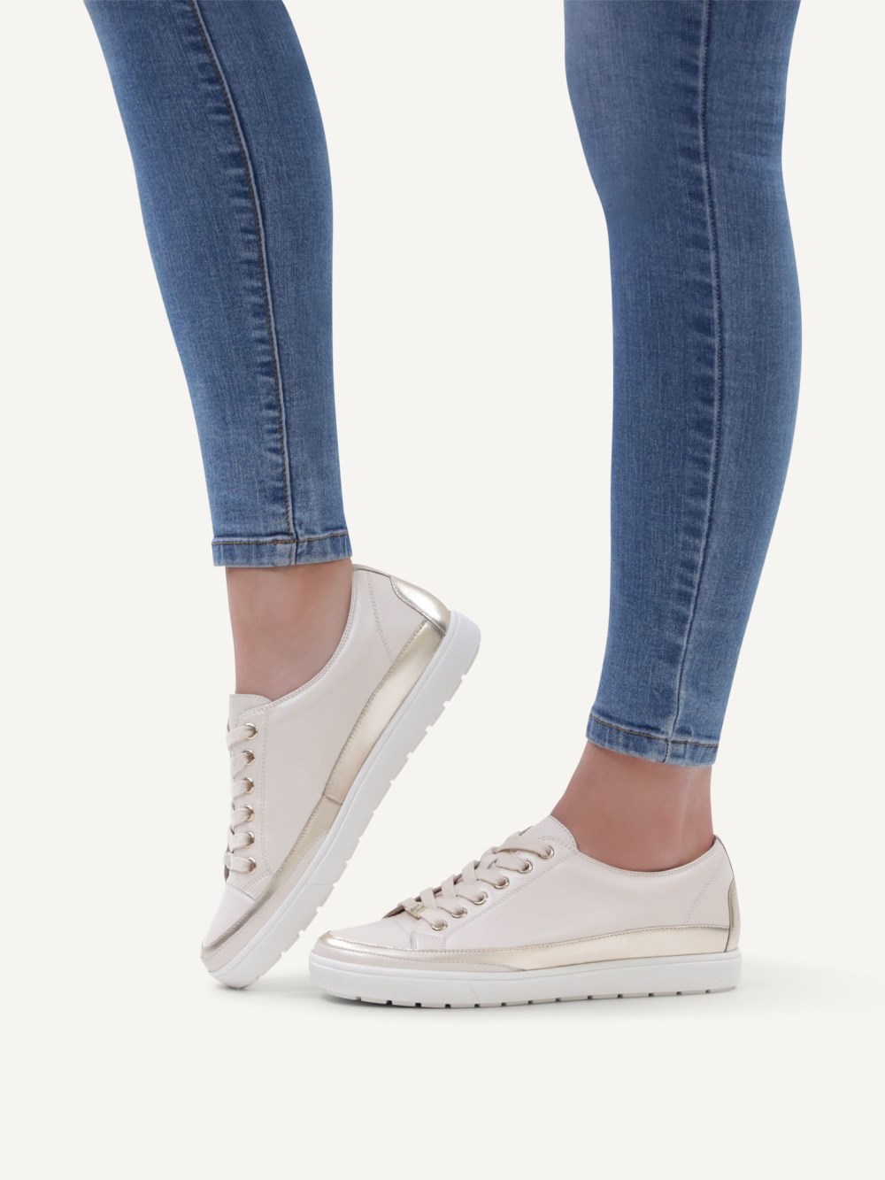 Caprice Sneaker - Creme Comb