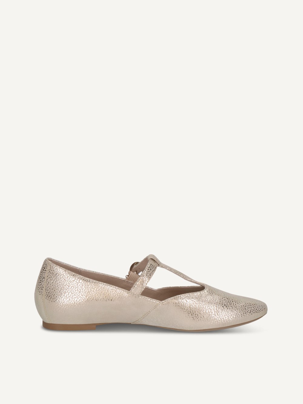 Caprice Slipper - Offwhite/Hellgold
