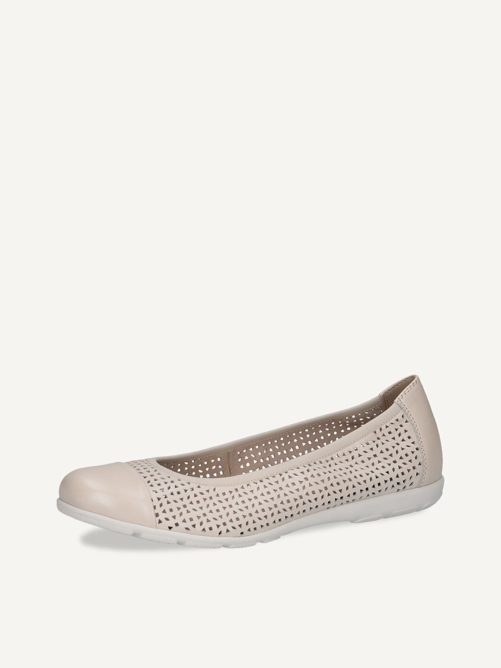 Caprice Ballerina - Creme-Perlato