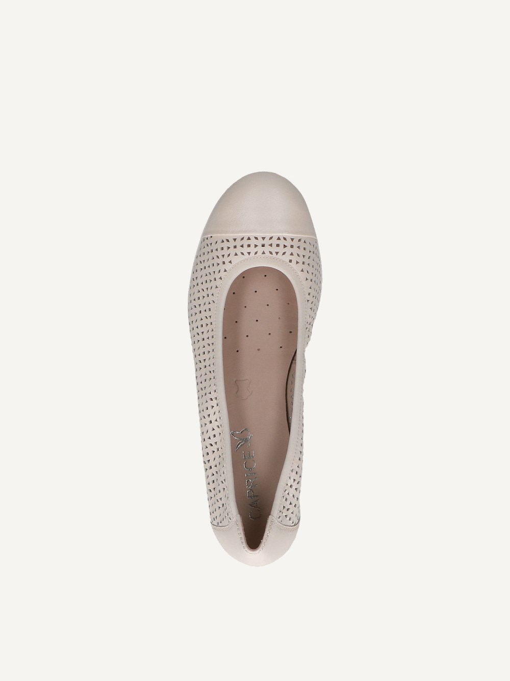 Caprice Ballerina - Creme-Perlato