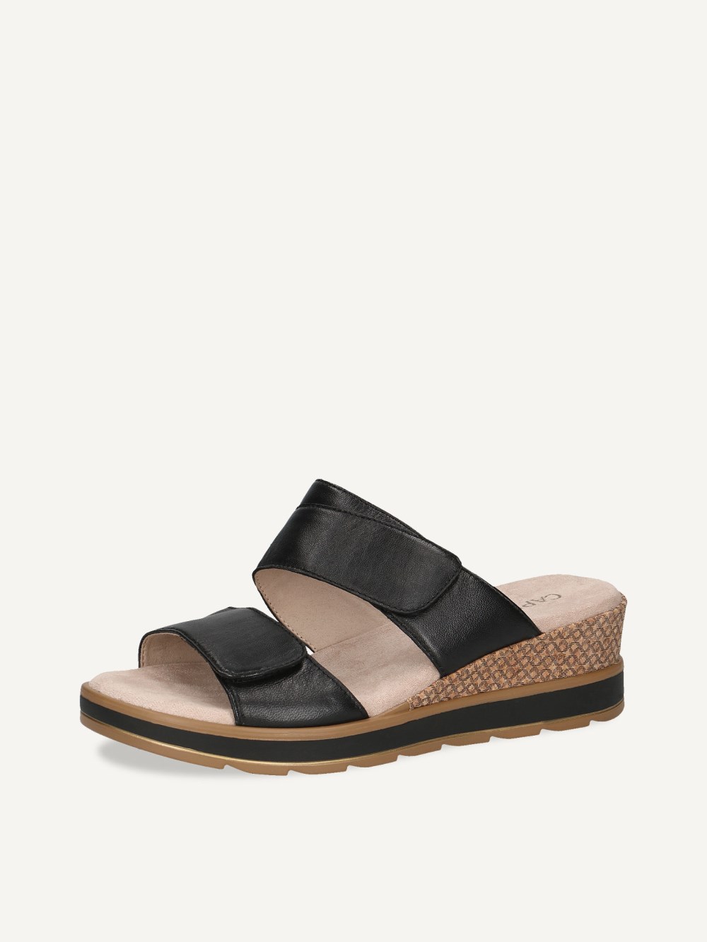 Caprice Pantolette - Schwarzes Softnap