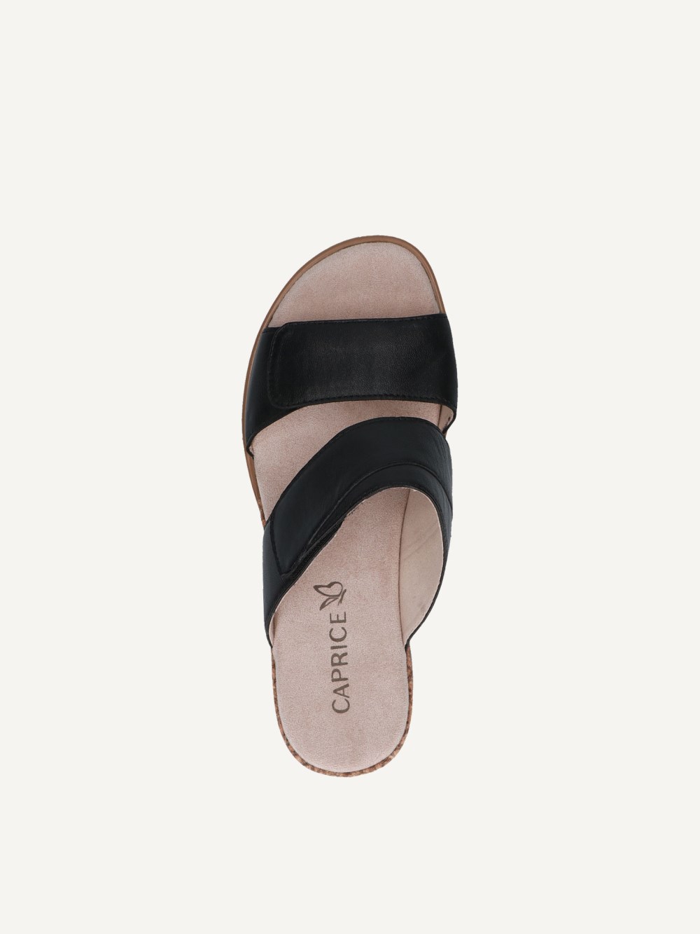 Caprice Pantolette - Schwarzes Softnap