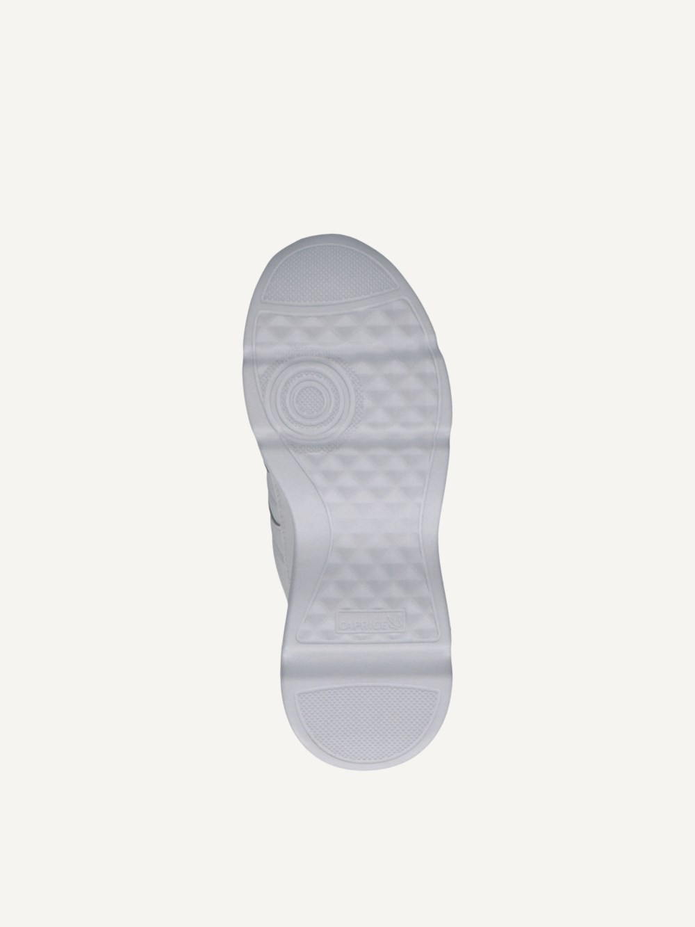 Caprice Sneaker - Weißes Nappaleder